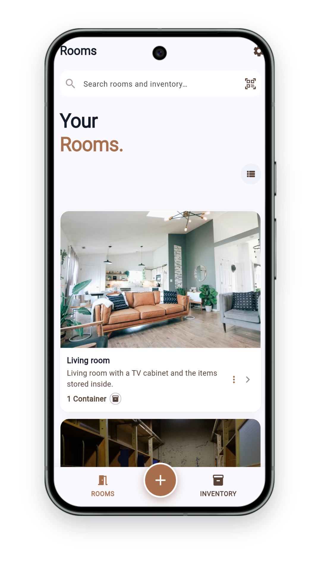 Room overview in light mode